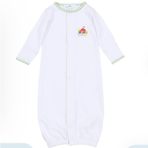 Barnyard Babies Embroidered Converter- Newborn