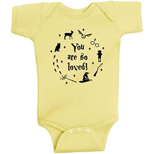 You are So Loved Cute Baby Romper Boys and Girls Wizard Bodysuit