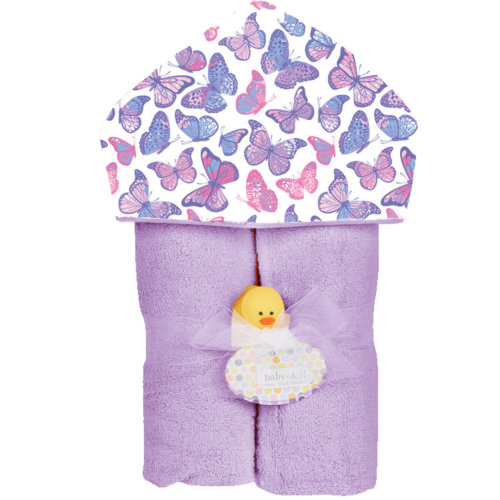 Butterflies Deluxe Hooded Towel