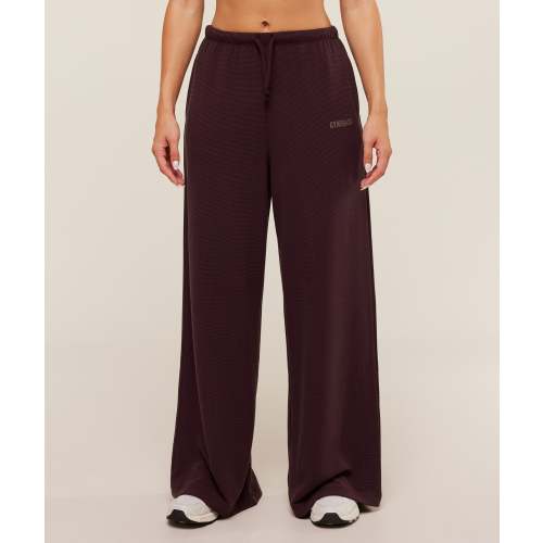 Waffle Wide Leg Pants