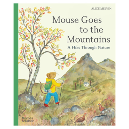 Mouse Goes to the Mountains lift the flap (Alice Melvin): The Wooden Wagon