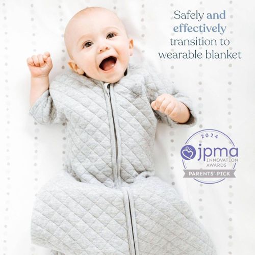 HALO Sleepsack Easy Transition Wearable Blanket - Gray S