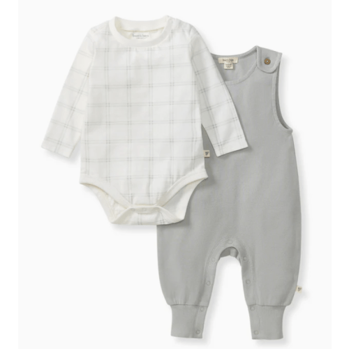 Plaid Jumpsuit & Bodysuit Set