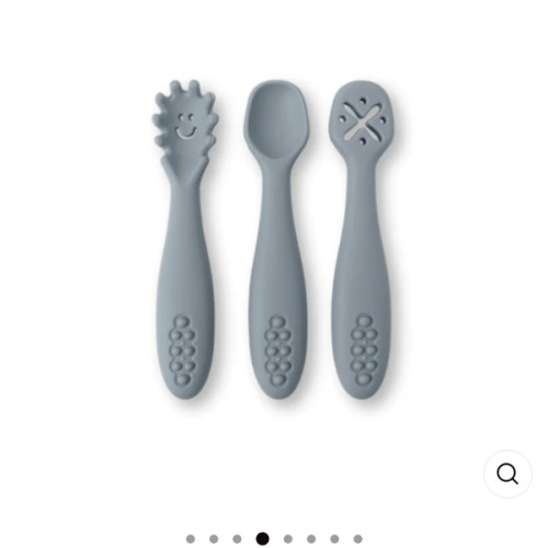 Evolver Silicone Self-Feeding Utensils