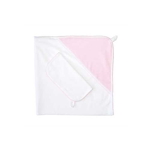 Buy Pink Baby Bubble Hooded Towel | Nellapima