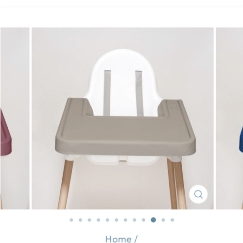 KMART Highchair Placemat Grippy Coverall | Less Mess, Less Stress at Mealtimes - in colour TAUPE