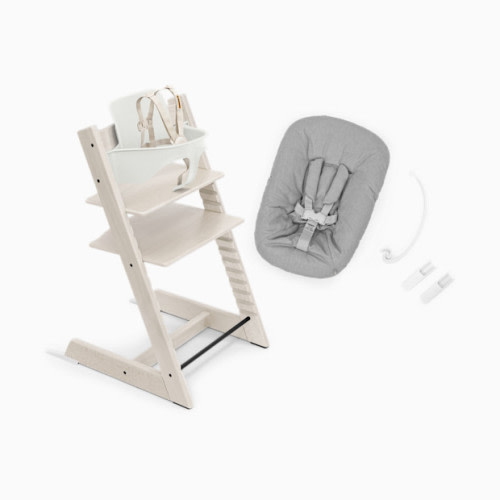 Tripp Trapp High Chair² + Newborn Set - Whitewash