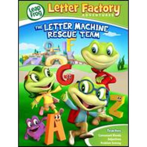Pre-Owned LeapFrog: Letter Factory Adventures - The Letter Machine Rescue Team (DVD 0031398187950)