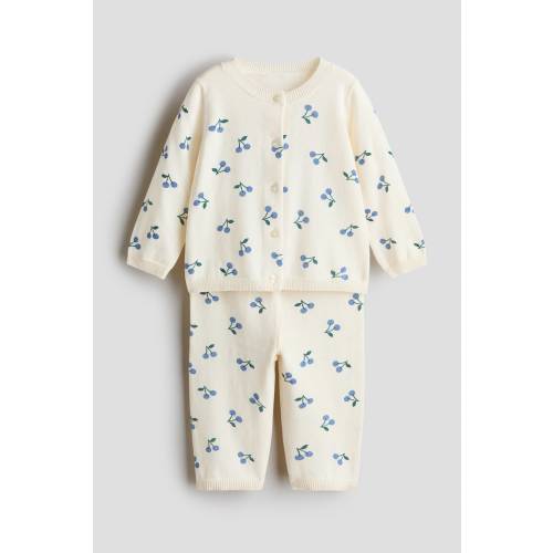 2-PIECE FINE-KNIT COTTON SET