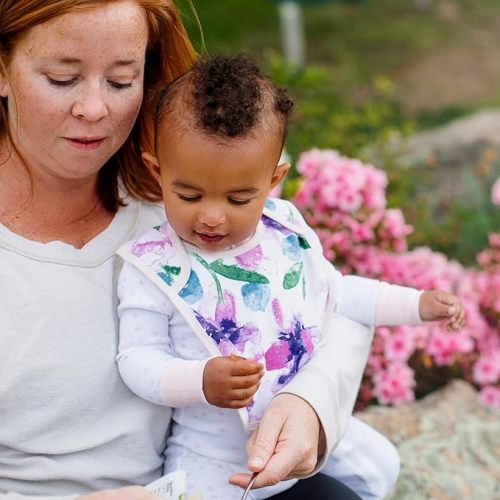 Burt's Bees Baby Infant Pull On Bibs, 100% Organic Cotton Lap Shoulder Style Drool Cloths, Newborn Essentials