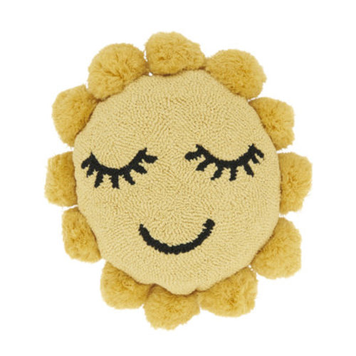 Saro Sunny Vibes Sunshine Pillow with Plush Poly Fill | Wayfair