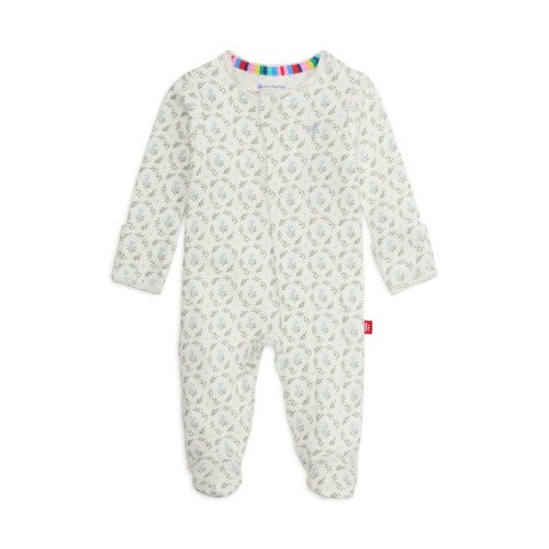 Eloise Magnetic Organic Cotton Footie