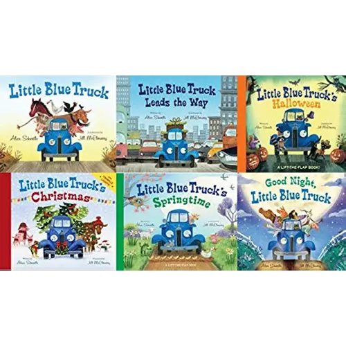 Little Blue Truck Book Set