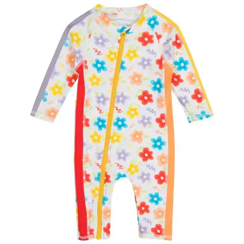 Sunsuit - Long Sleeve Romper Swimsuit | "Blossom"