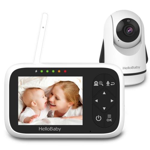 HelloBaby Baby Monitor HB6336 - 3.2" Color Display, Pan & Zoom, - TikTok Shop