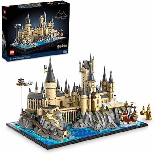 LEGO Harry Potter Hogwarts Castle and Grounds 76419 Building Set, Gift Idea for Adults, Buildable Display Model, Collectible Harry Potter Playset, Recreate Iconic Scenes from the Wizarding World