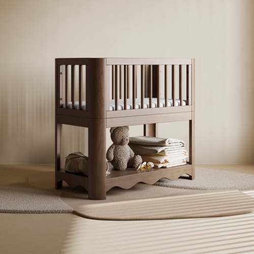 Storkcraft Casablanca 3-in-1 Convertible Bassinet, Hazelnut