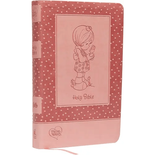 ICB, Precious Moments Bible, Leathersoft, Pink: International Children's Bible