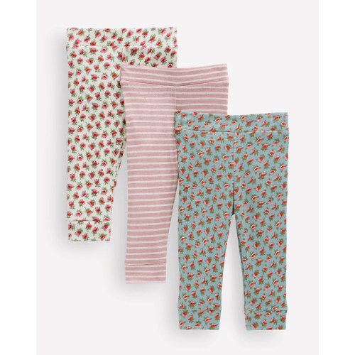 3 - pack Pointelle Leggings - Multi Floral | Boden USA