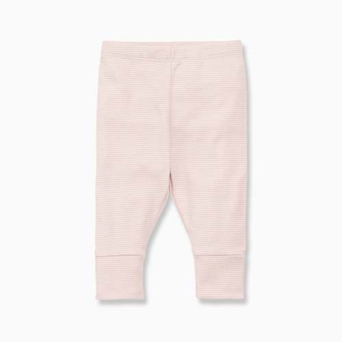 Organic Leggings - Blush Stripe