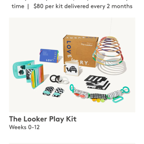 Lovevery Play Kits for your baby’s first year