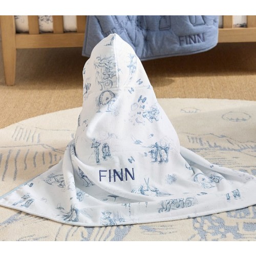 Star Wars™ Toile Baby Hooded Towel