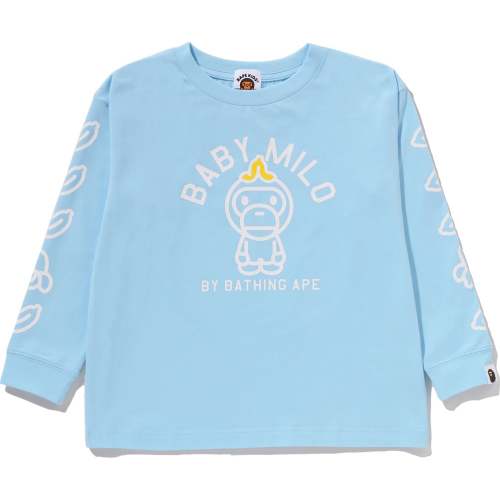 BABY MILO BANANA RELAXED FIT LS TEE KIDS – us.bape.com