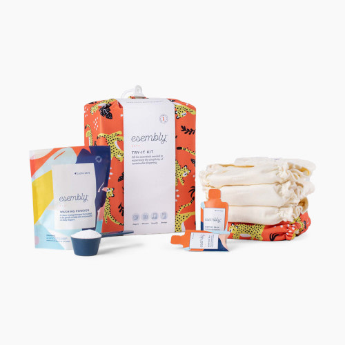 Esembly Cloth Diapering Try-it Kit - Wildcat, Size 1
