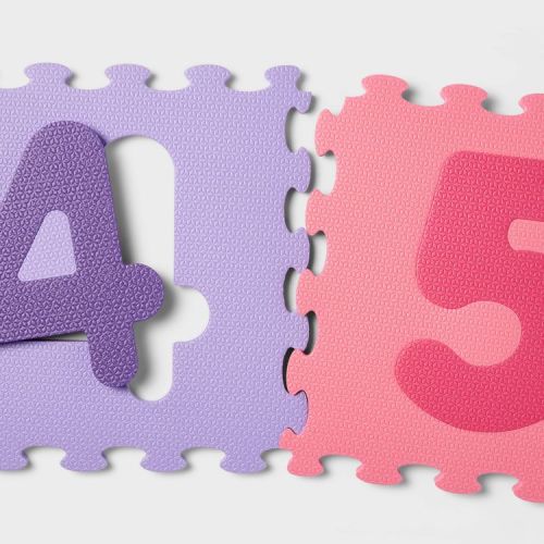 5' x 5' ABC Floor Mat Set - 36pc - Gigglescape™: Multicolored Baby Playmat, Letters Pattern, Newborn and Up