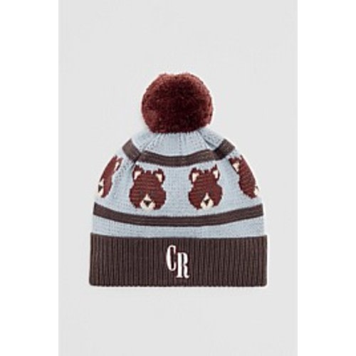 Dusty Blue Bear Beanie - Accessories | Country Road
