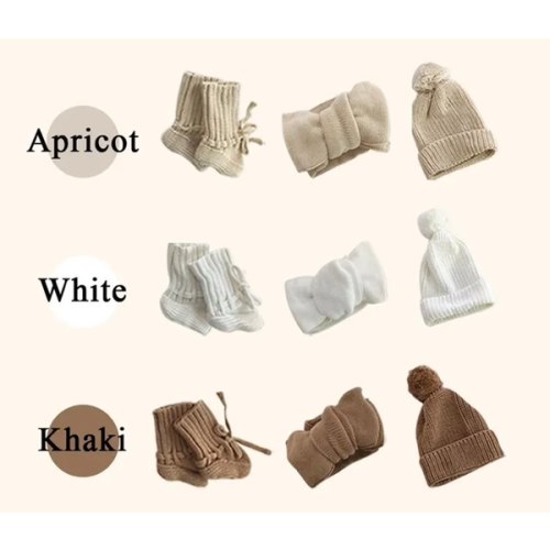 Hat | Headband | Booties | - Match all kinds of clothes -