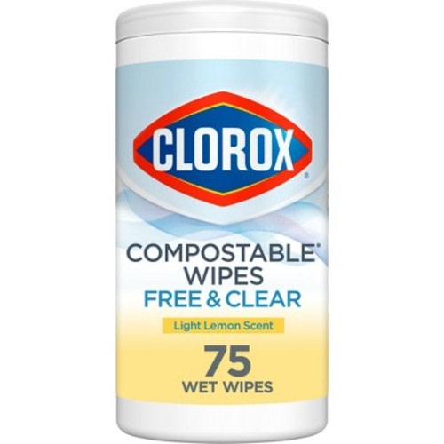 Clorox Lemon Free & Clear Wipes - 75ct