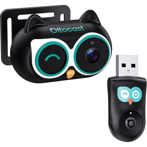 OTTOCAST Cabin Care Car Camera Baby Rear Seat Monitor *Wireless Carplay Adapter