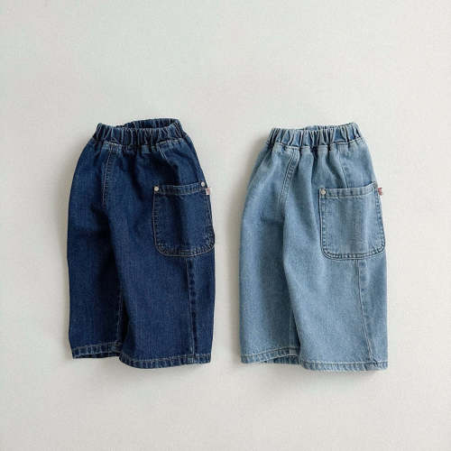 Toddler F25 Side Pocket Denim Pull-on Pants (10m-4y) - 2 Colors | AT NOON STORE