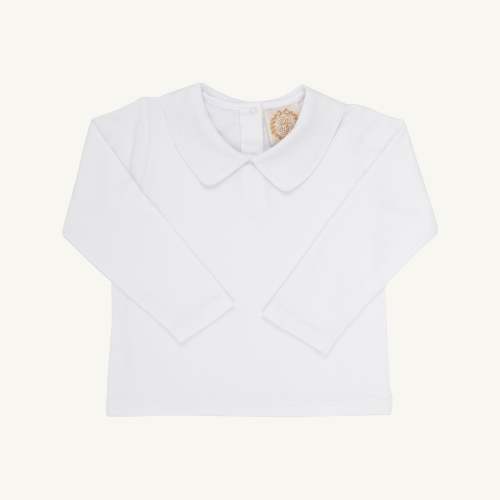 Peter Pan Collar Shirt and Onesie (Long Sleeve Pima)