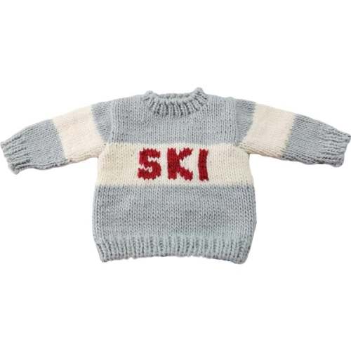 Baby Ski Sweater, Bowie Grey - The Blueberry Hill | Maisonette