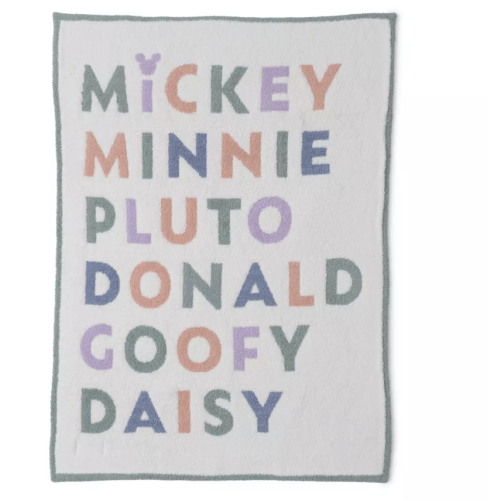 Mickey Mouse and Friends Stroller Blanket by Barefoot Dreams | Disney Store