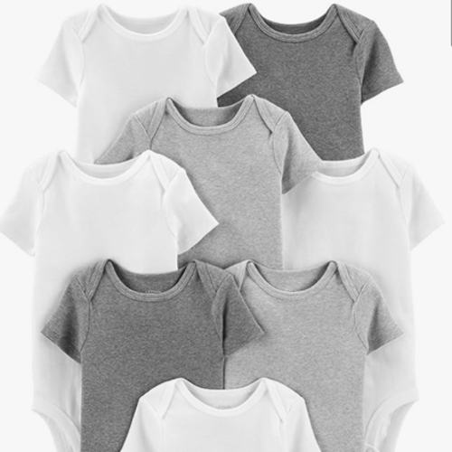 Simple Joys by Carter's Baby 8-Pack Short-Sleeve Bodysuit