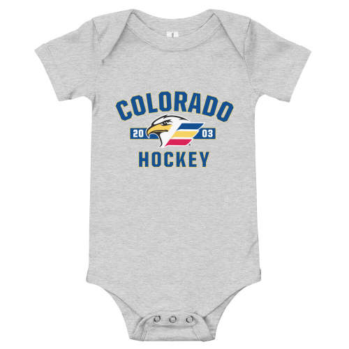 Colorado Eagles Established Logo Baby Onesie