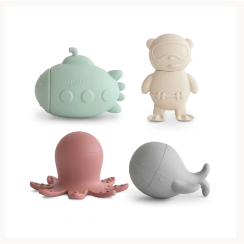 Mushie Vehicles Mold Free Bath Play Set – Babyletto