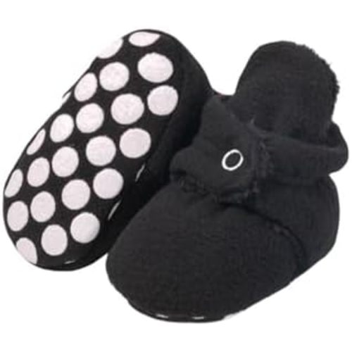 Polar Feet Fleece Baby Booties with Grippers Non-Slip Infant Shoes Slippers