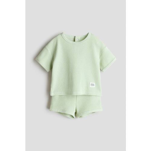 2-PIECE WAFFLED COTTON SET