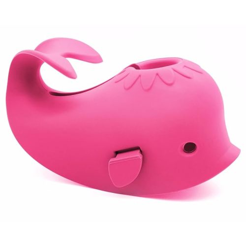 Baby Bathtub Faucet Cover, Baby Safety Protection Silicone Toys, Bath Spout Cover Baby Bathtub, Faucet Cover Baby Bathtub Silicone Whale for Kids, Toddler, Infant, Gifts for Children