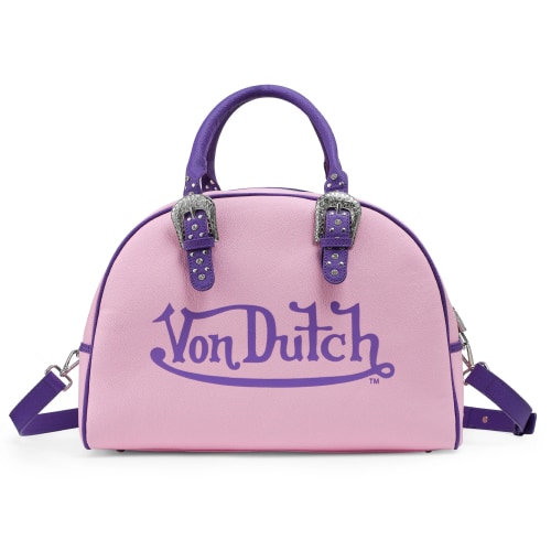 Pink & Purple Duffle Bowling Bag