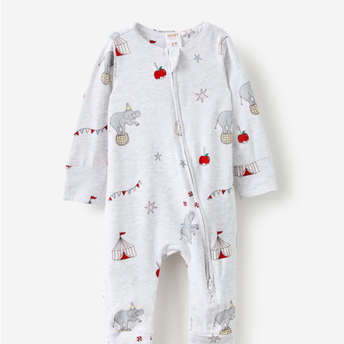 Growie Long Sleeve Zip All In One Romper
