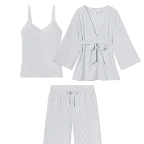 LAKE | Women | DreamModal Pajamas | Fog Maternity Kimono Bundle