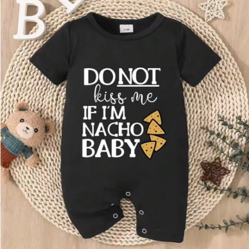 2026 Spring/Summer New Arrival Baby Unisex Casual Short Sleeve Romper | SHEIN USA
