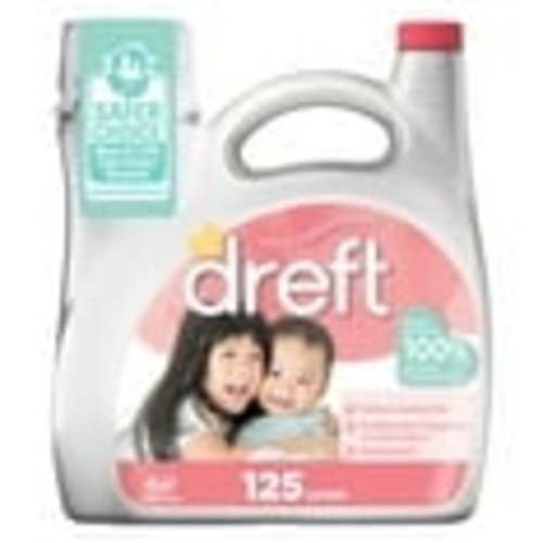 Dreft, Newborn Baby Liquid Laundry Detergent, 170 fl oz, 125 Loads