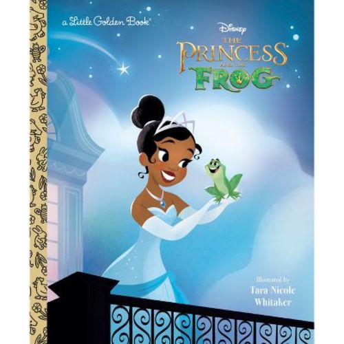 The Princess and the Frog Little Golden Book (Disney Princess) - by Victoria Saxon (Hardcover)