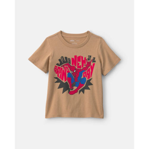 Toddler Boy ©Marvel Spider-Man Graphic Tee - Tan | Carter's